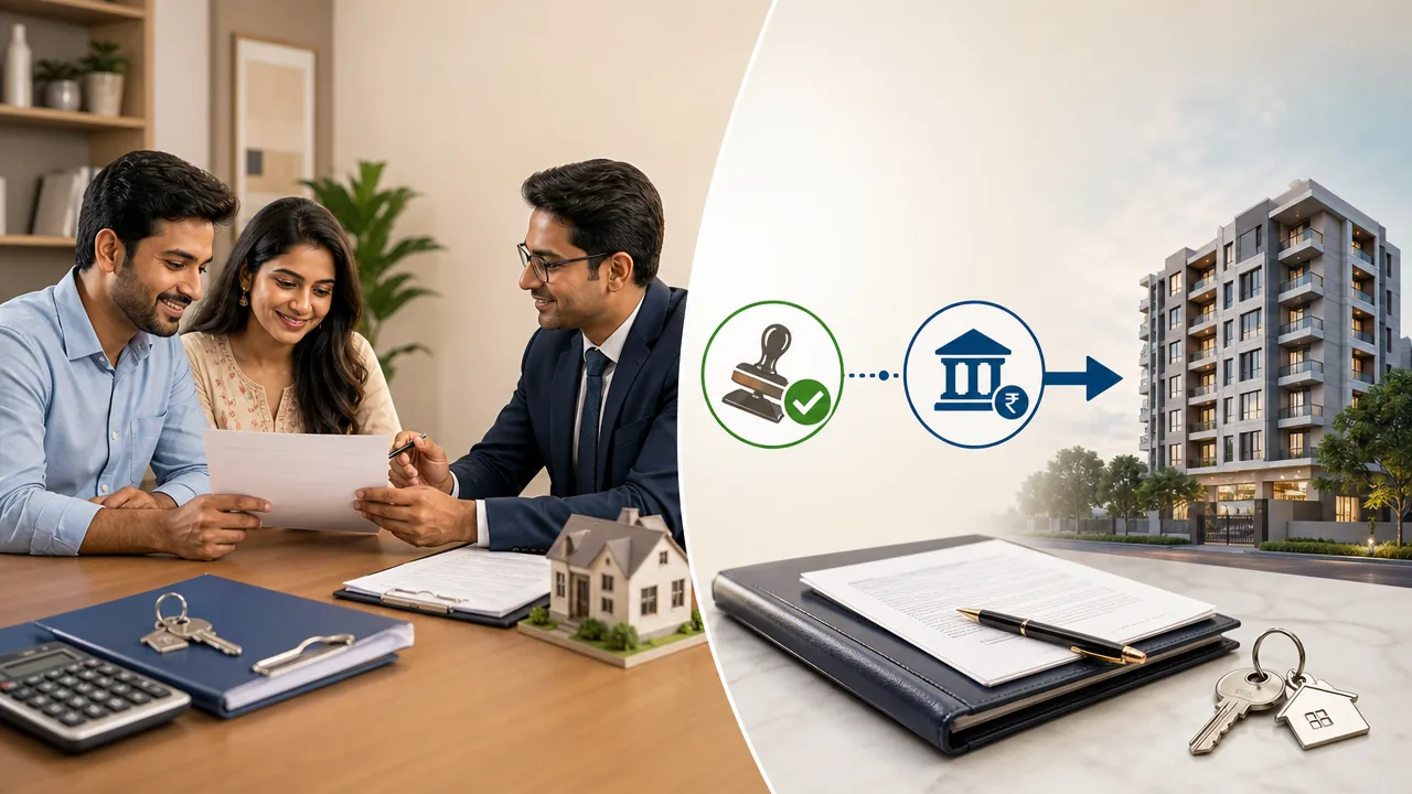 Home Loan Disbursement vs Sanction: Before Registration — Home Loan Guidance featured image