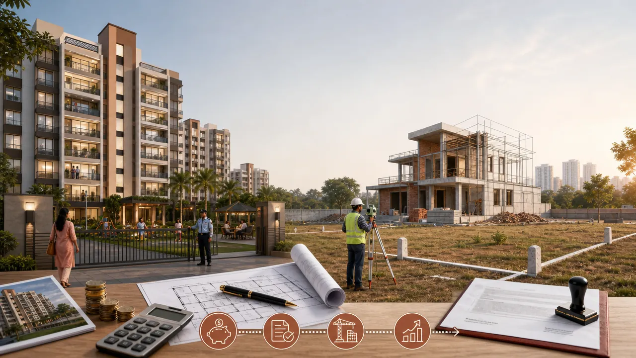 Plot or Apartment in India? A Practical Guide to Cost, Approvals and Long-Term Value
