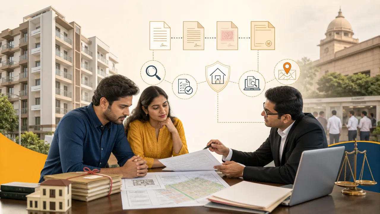 Property Title Verification India: Buyer’s Legal Checklist — Property Due Diligence featured image
