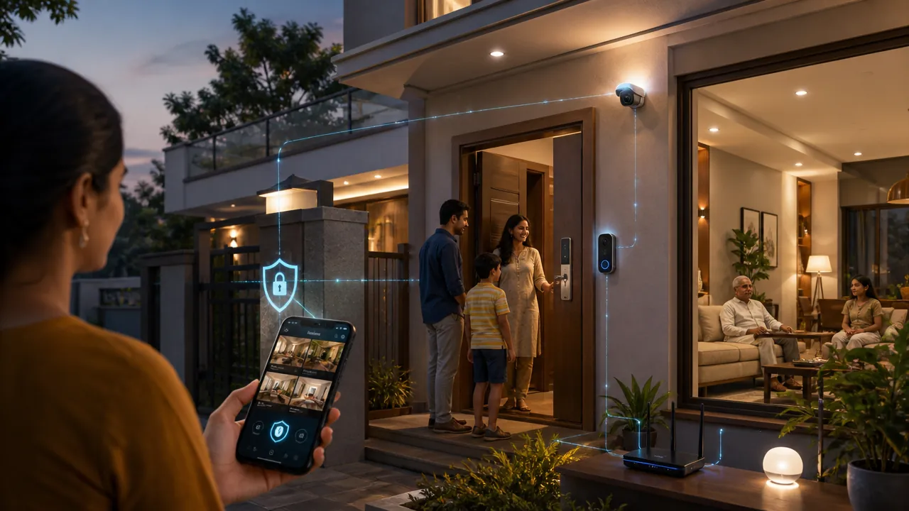 Smart Home Security in India: Buy Safer, Smarter Homes — Smart Home Buying featured image